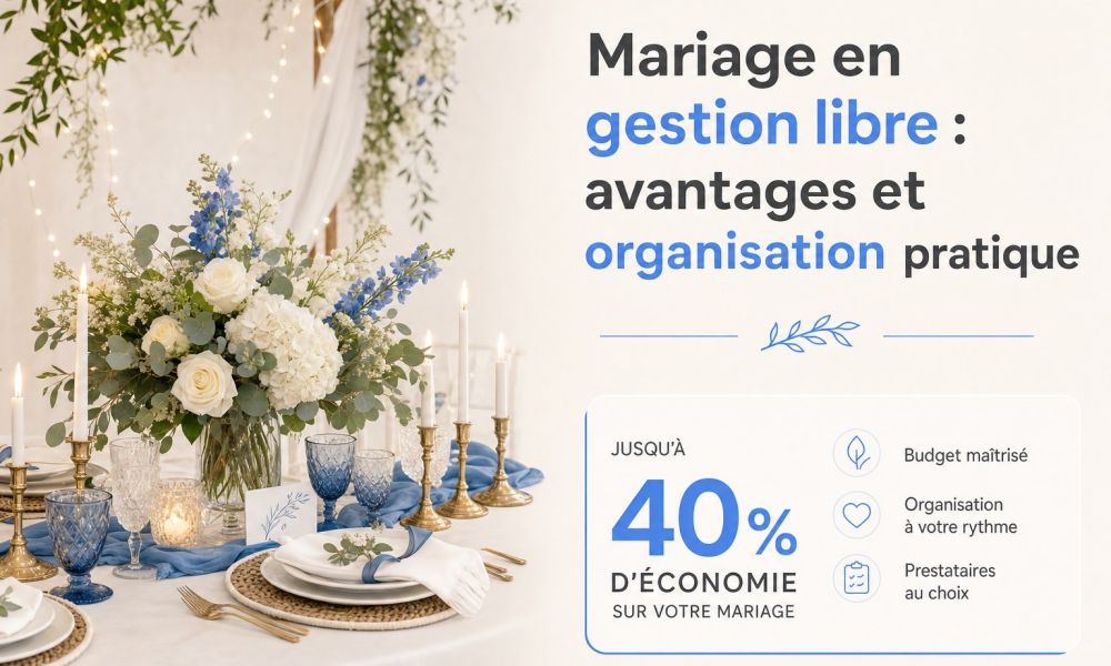 Mariage en gestion libre : avantages et organisation pratique