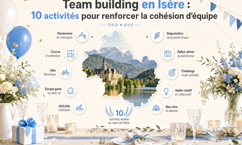 Team building en Isère : 10 activités pour renforcer la cohésion d'équipe